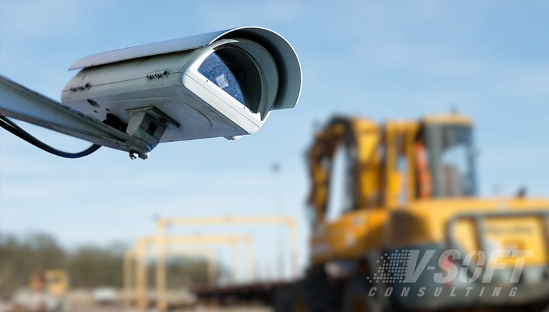 AI powered cameras for intelligent job site safety and security