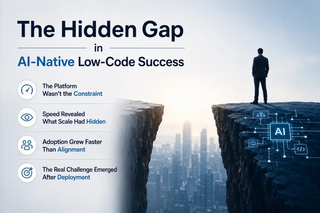 Hidden gaps in AI-native low-code success