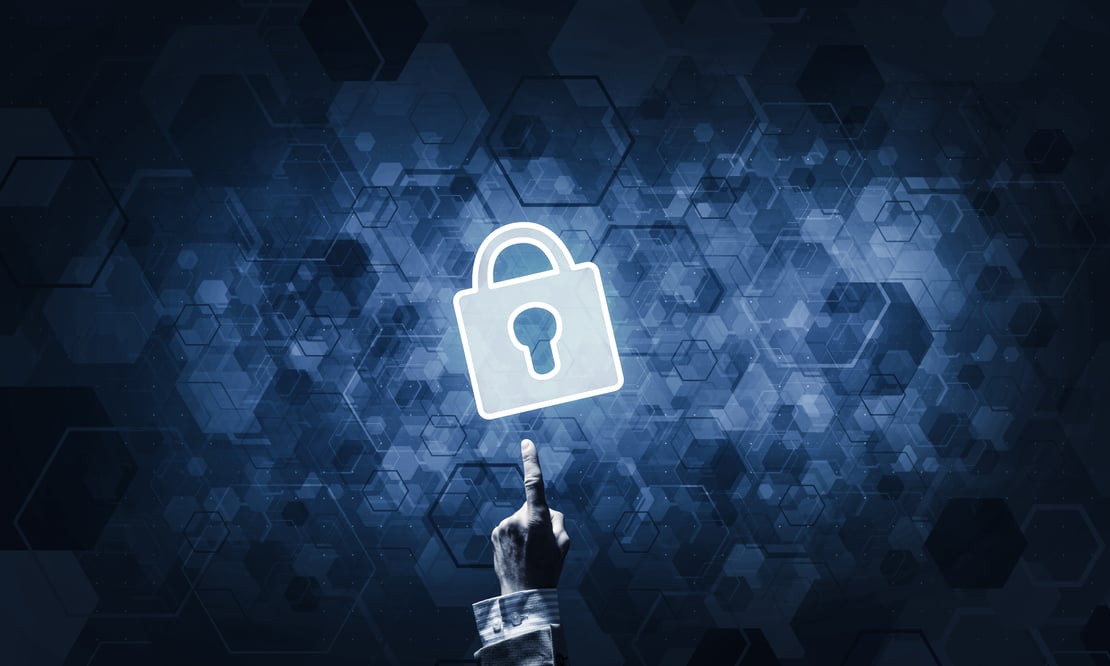 Cyber security illustration