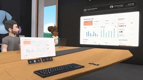 Horizon Workrooms creates a virtual collaboration experience