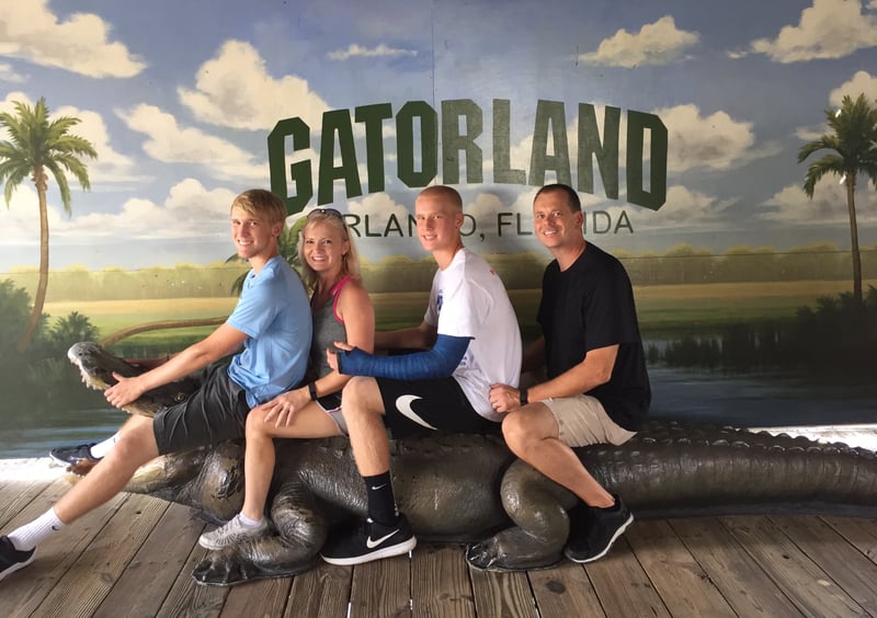 Gatorland with Family 