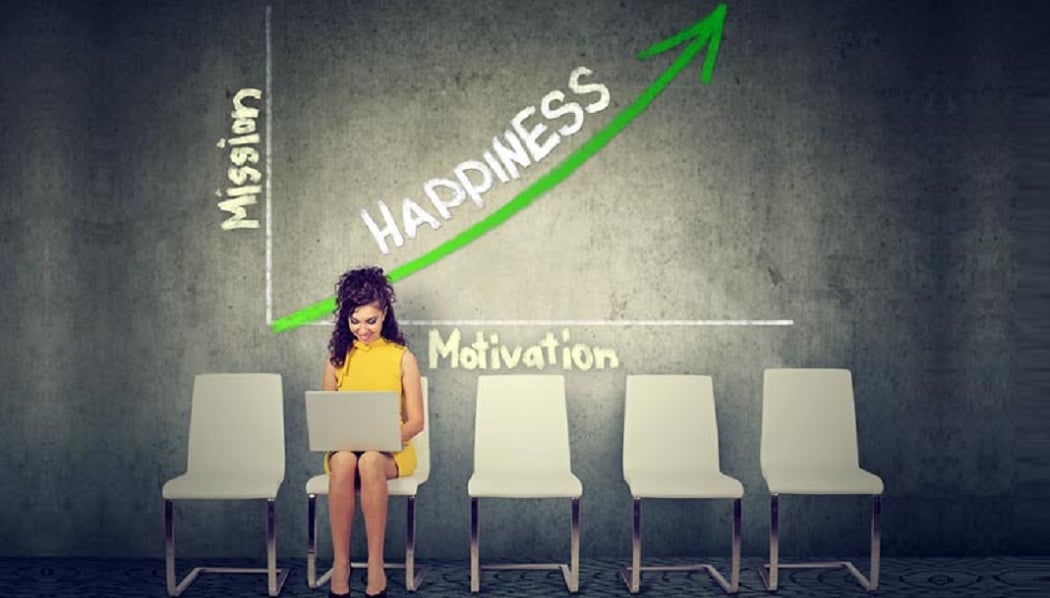 Successful IT Recruiting woman on a laptop