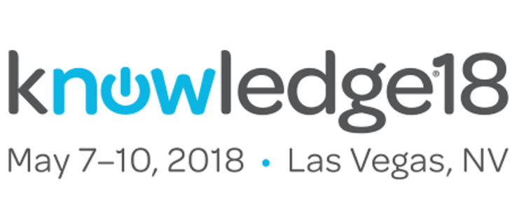 Knowledge18 ServiceNow Confeence Dates