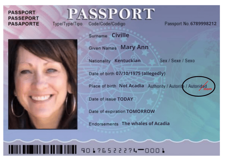 Lauras moms passport