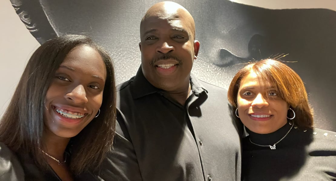 Lonnie Gray with Family