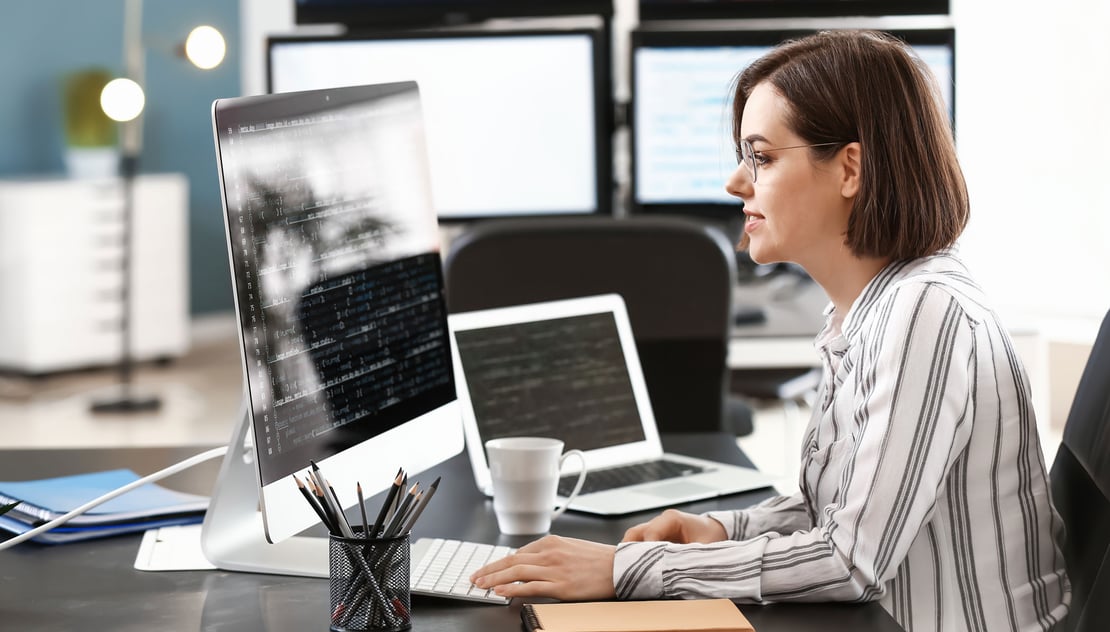 How to do API testing and how to test API: The image describes a person doing testing API testing.