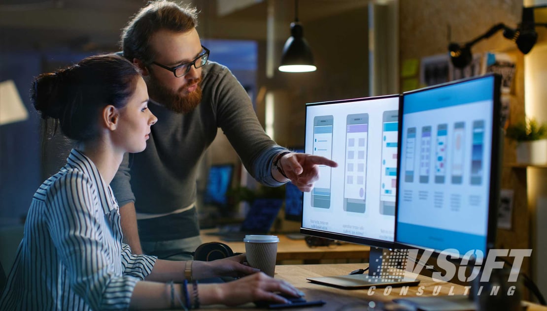 Team of ServiceNow Developers creating a mobile app using ServiceNow App Engine