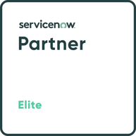 ServiceNow Partner or ServiceNow Elite Partner logo 