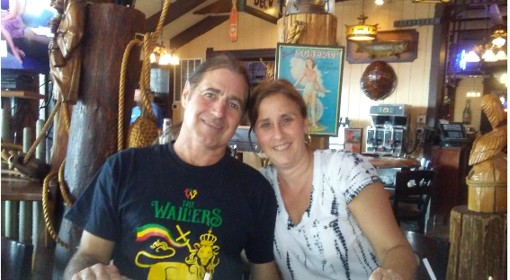 Bari Pritchett V-Soft Recruiting Lead with her husband Bret