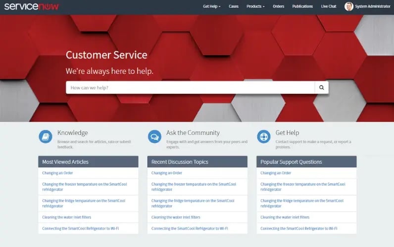 B-B Customer Service Portal