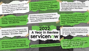2022: A Year in Review ServiceNow