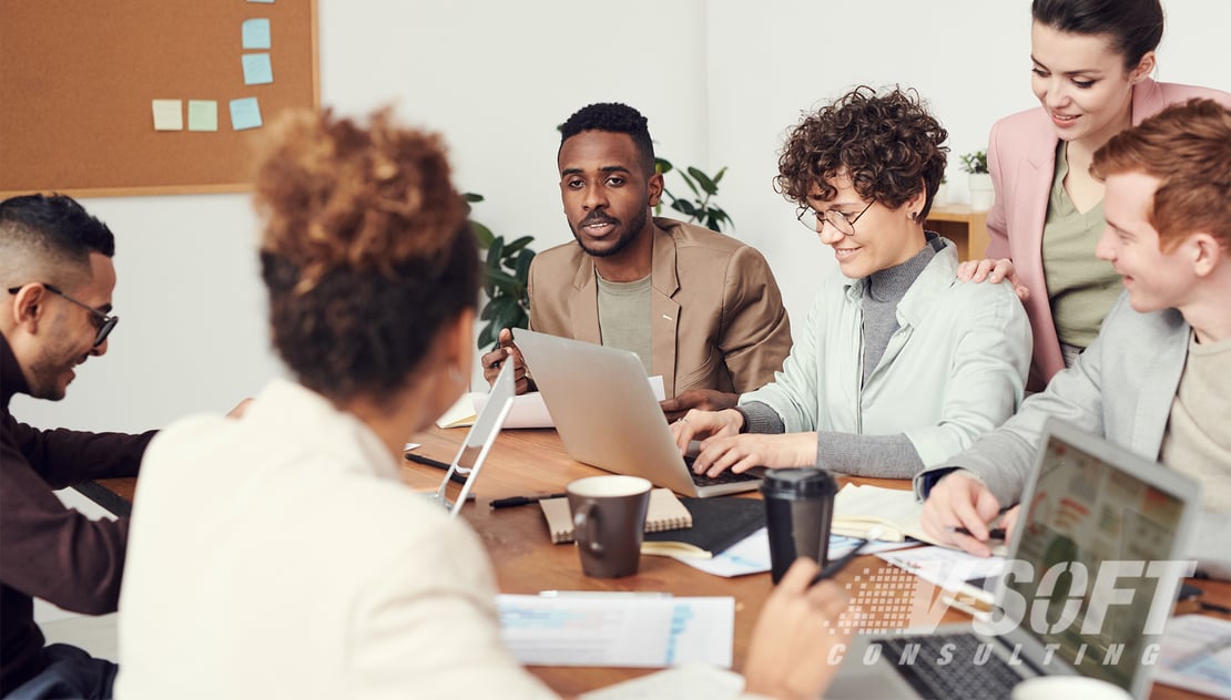 Team of IT Developers working on Monthly Retainer