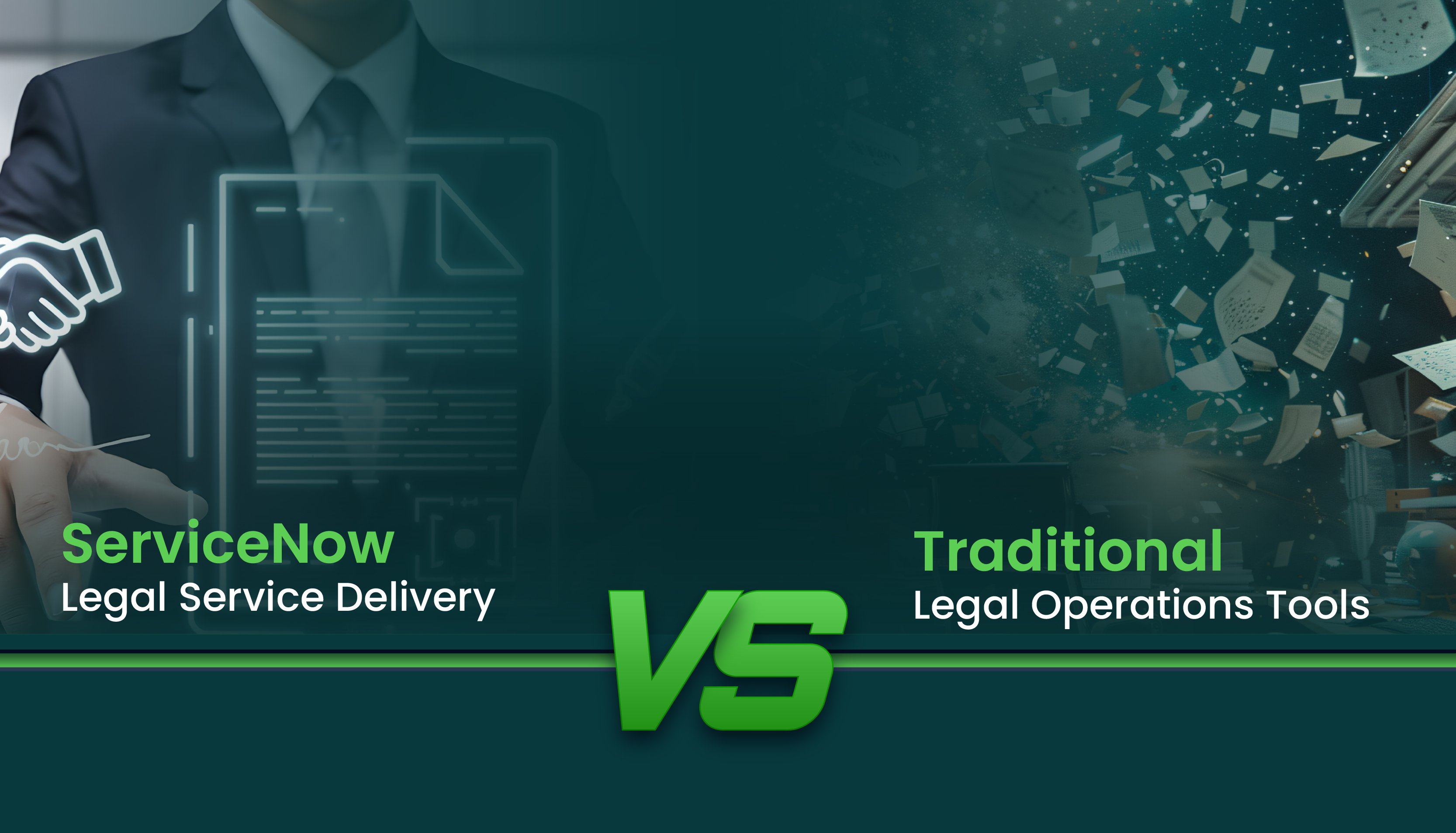 ServiceNow Legal Service Delivery vs. Traditional Legal Operations Tools