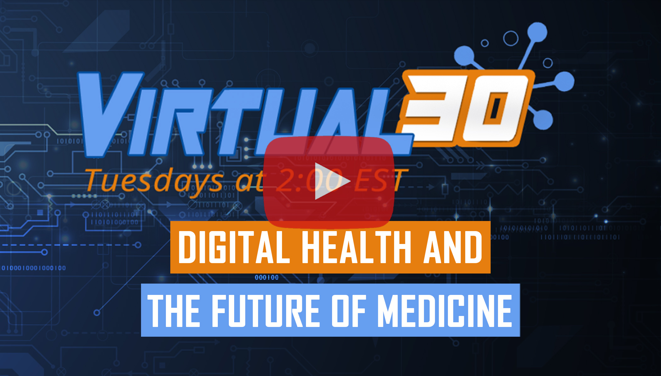 Webinar about digital disruption in the healthcare industry