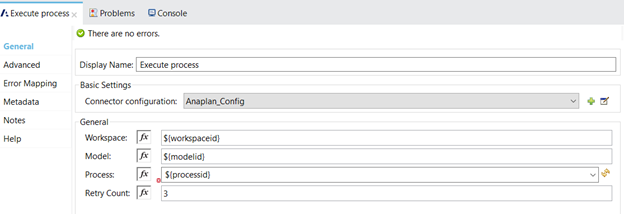 Configure the connector to execute on a schedule